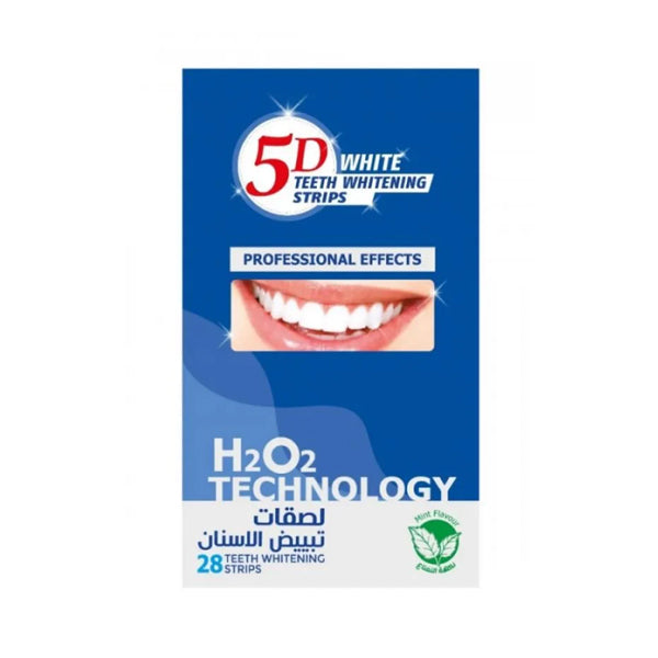 5D وايت لصقات تبييض الأسنان