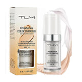 TLM Color Changing Liquid Foundation White 30 Ml