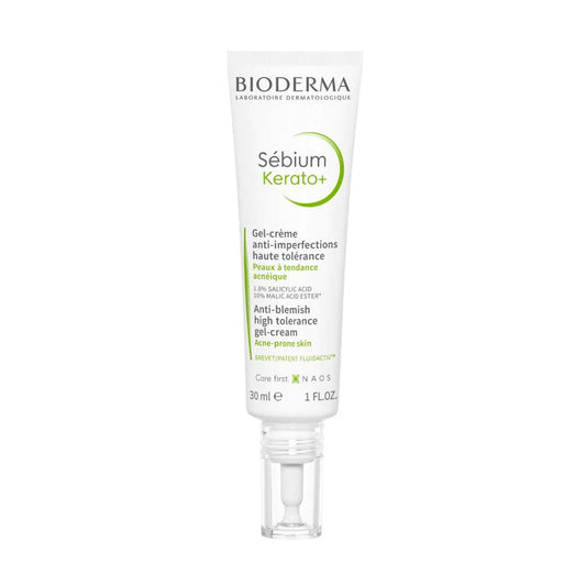Sebium Gel Cream for Skin to Eliminate Pimples and Blackheads by Bioderma 30 ml