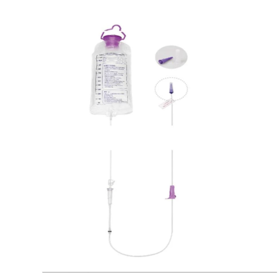 Pump Feeding Accessories Feeding Bag Set 1200 ml