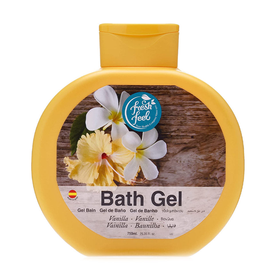 Freshville shower gel with vanilla extract 750 ml