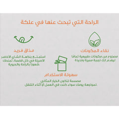 علكة برنر بخلاصة الشاي الاخضر بطعم النعناع |  صيدلية.كوم.