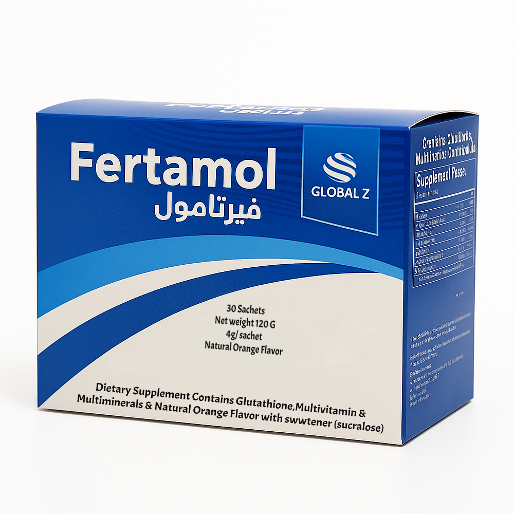 فيرتامول 30 كيس لعلاج العقم وزيادة الخصوبة للرجال والنساء