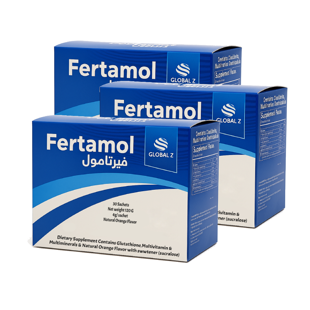 فيرتامول 30 كيس لعلاج العقم وزيادة الخصوبة للرجال والنساء 2+1 مجانا |  صيدلية.كوم.