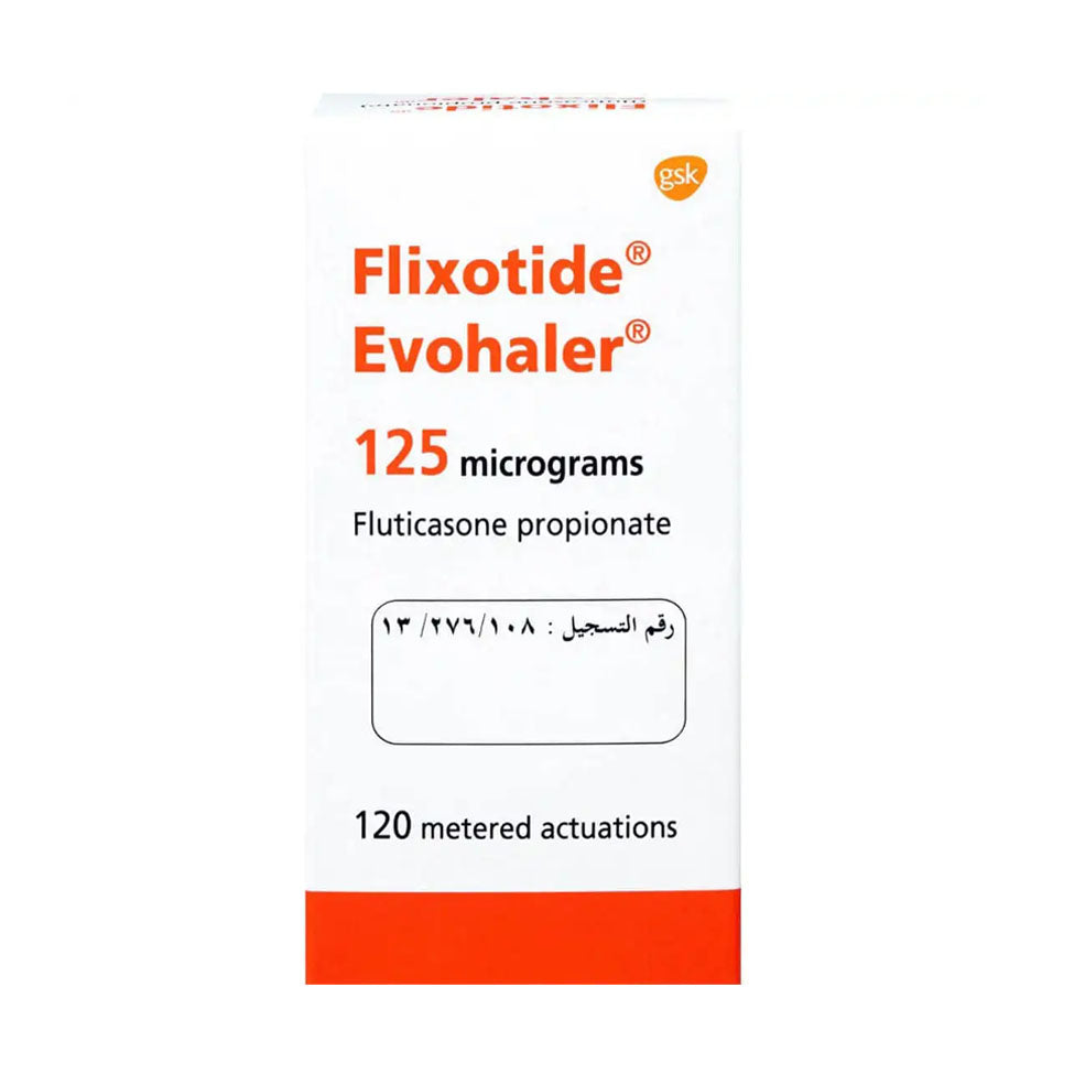 Flixotide 125 mcg Evohaler 120 puffs