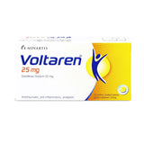 Voltaren 25 mg 30 tablets