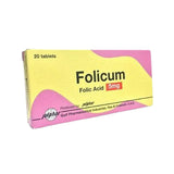 Folicum 5 mg 20 tablets