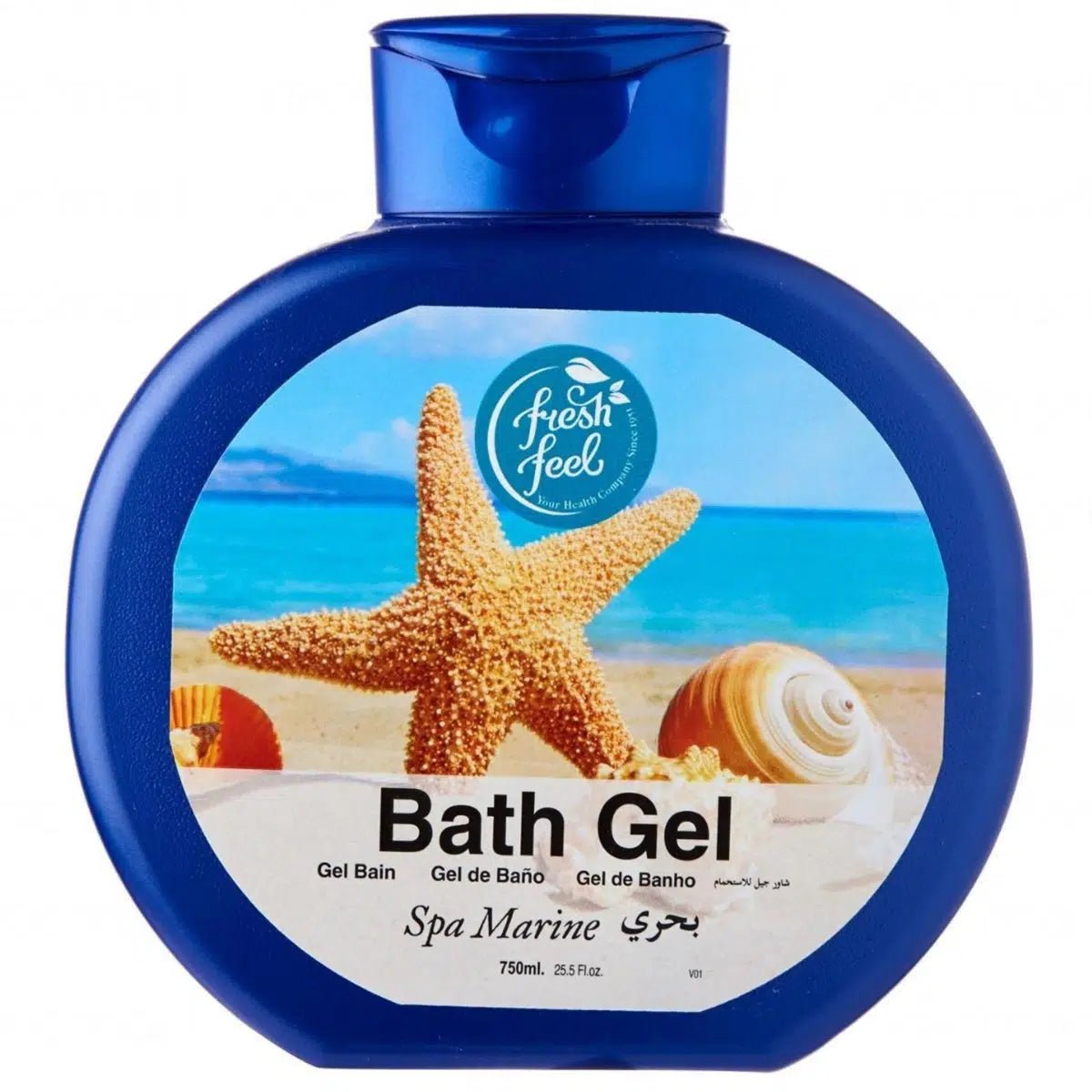 فريش فيل جل الاستحمام البحري 