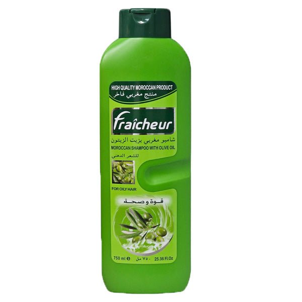 فريشر شامبو المغربي بزيت الزيتون قوة وصحة 