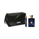 Versace Dylan Blue Set - Eau de Toilette 100 ml + Pouch + 10 ml Mini