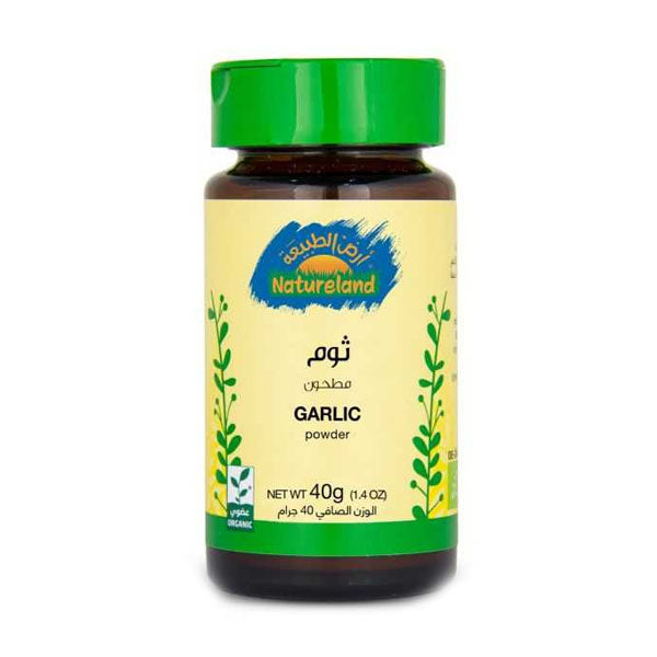 أرض الطبيعة ثوم مطحون 