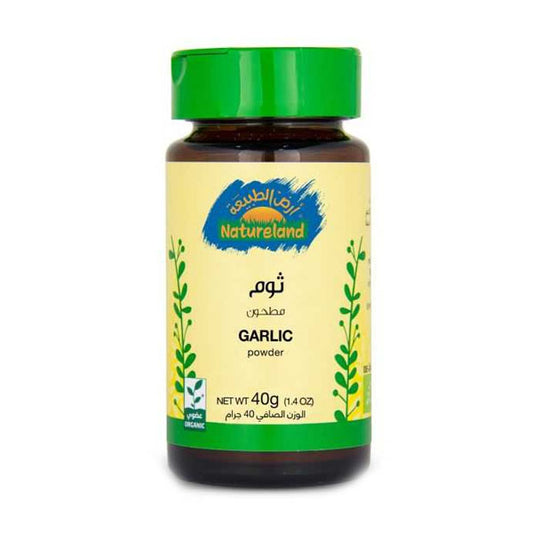 أرض الطبيعة ثوم مطحون 