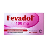 Fevadol 100 mg 10 Suppositories