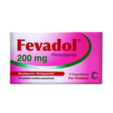 Fevadol 200 mg 10 Suppositories