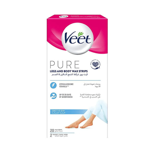 فيت شرائح شمعية للبشرة الحساسة