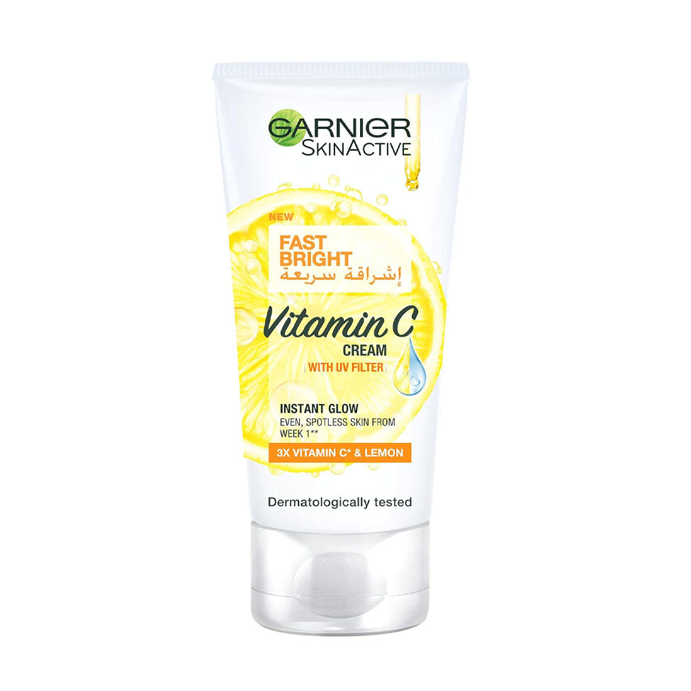 غارنييه فاست فيرنس كريم النهار والحماية من الشمس بالفيتامين سي 50 مل