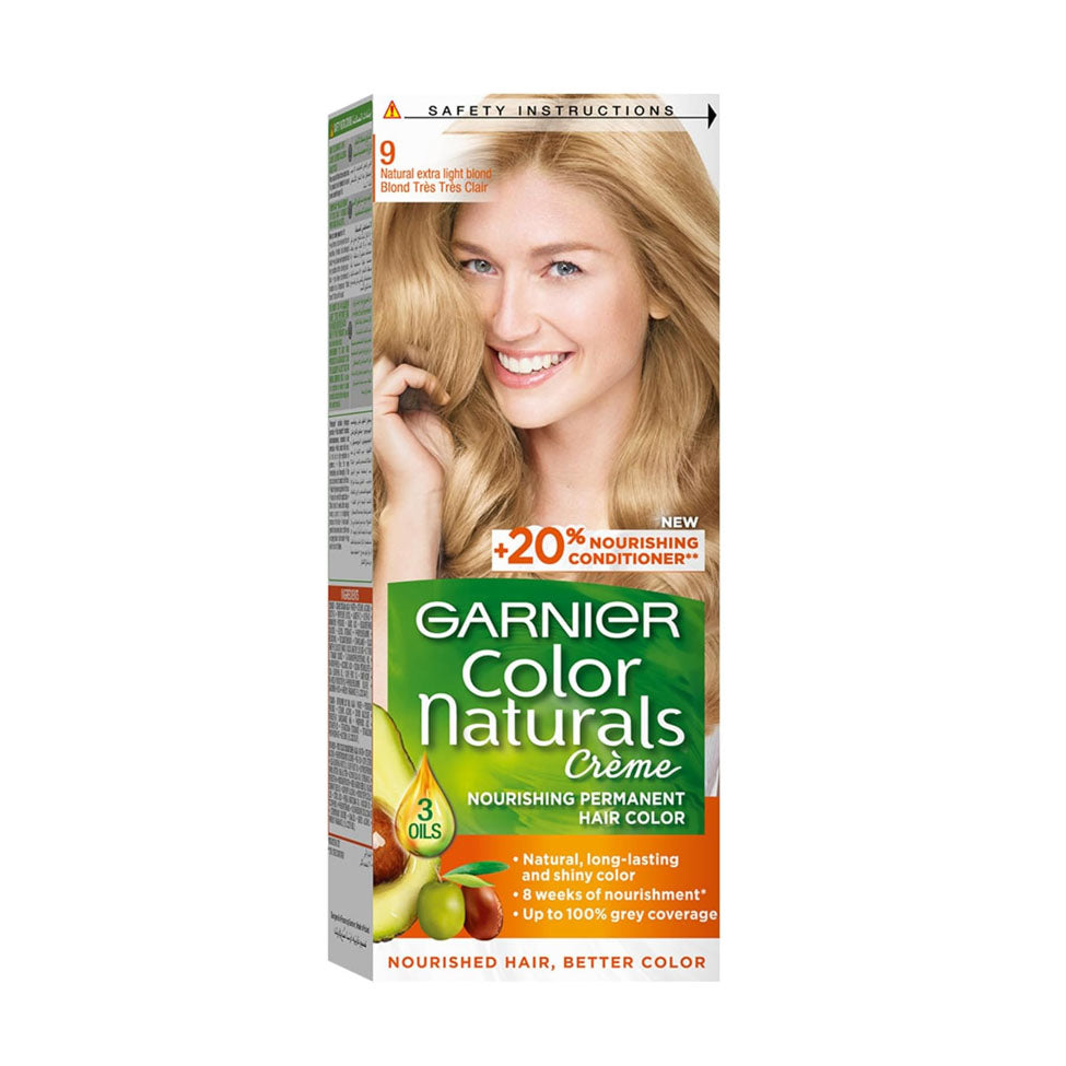 Garnier Color Naturals Hair Dye Very Light Natural Blonde 9