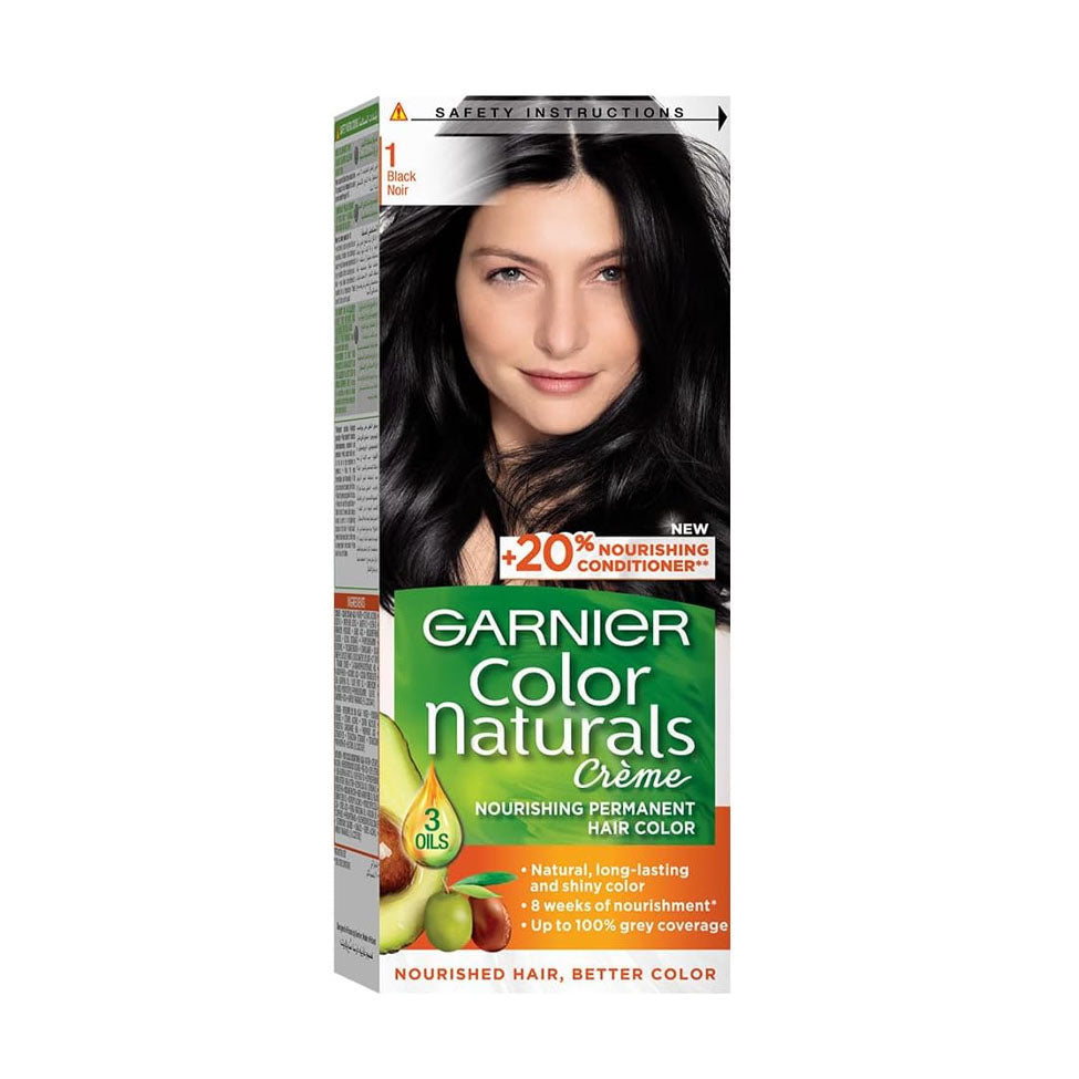 Garnier Color Naturals Hair Dye Natural Black 1