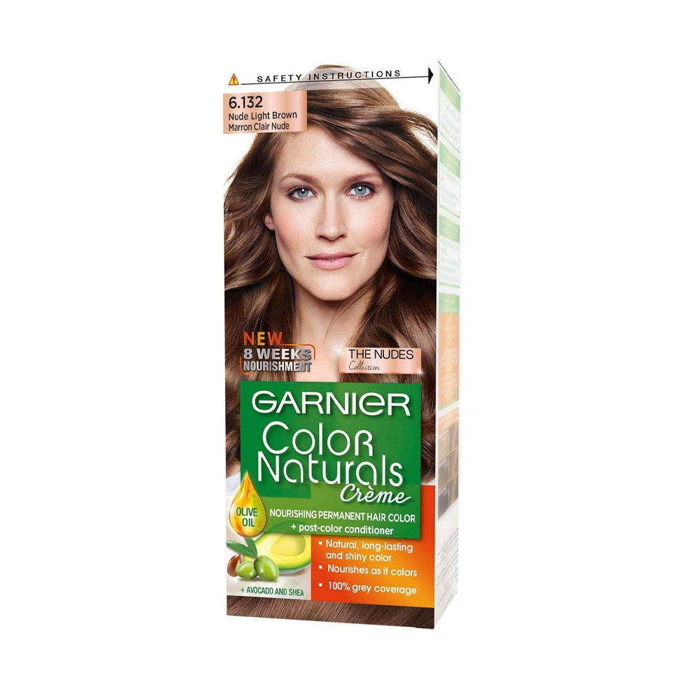 غارنييه كولور ناتشرلز صبغة شعر بني فاتح طبيعي