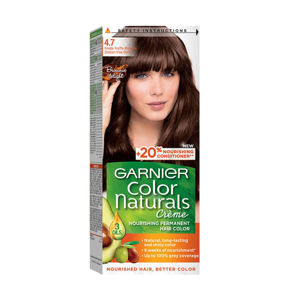 غارنييه كولور ناتشرلز صبغة شعر بني شوكولاته غامق 4.7