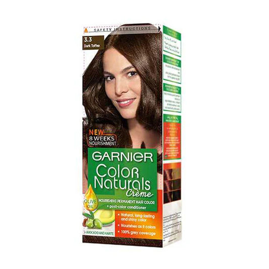 Garnier Color Naturals Hair Dye Dark Toffee 3.3