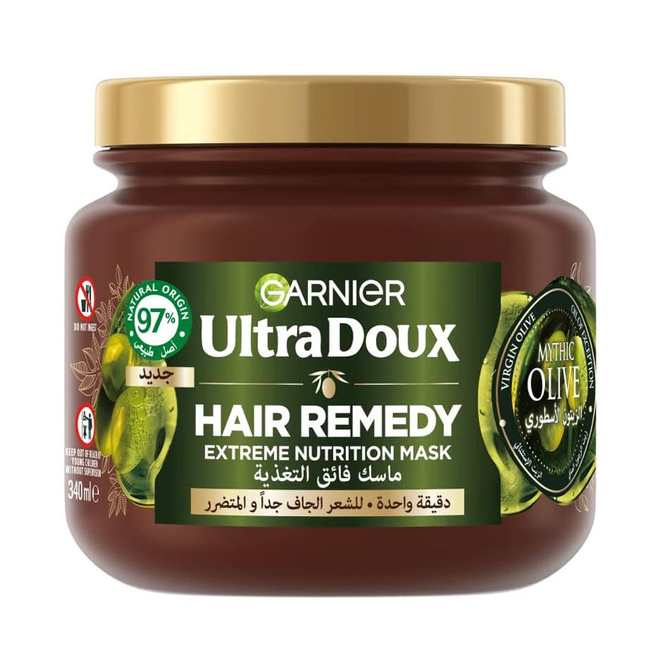 غارنييه ماسك شعر الترا دوكس المغذي بالزيتون الاسطوري 340 مل
