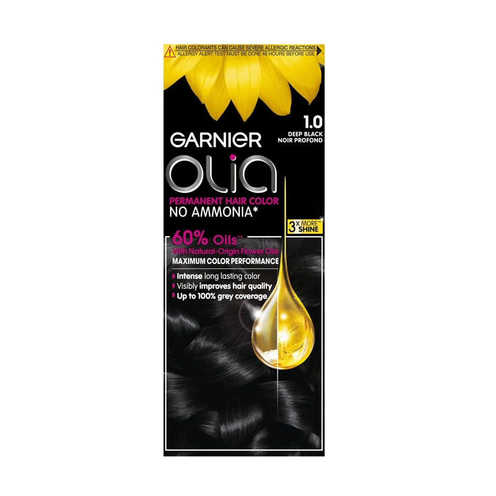 Garnier hair color first dark black 1.0