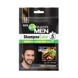 Garnier Men Hair Dye Shampoo Black Brown 20 ml