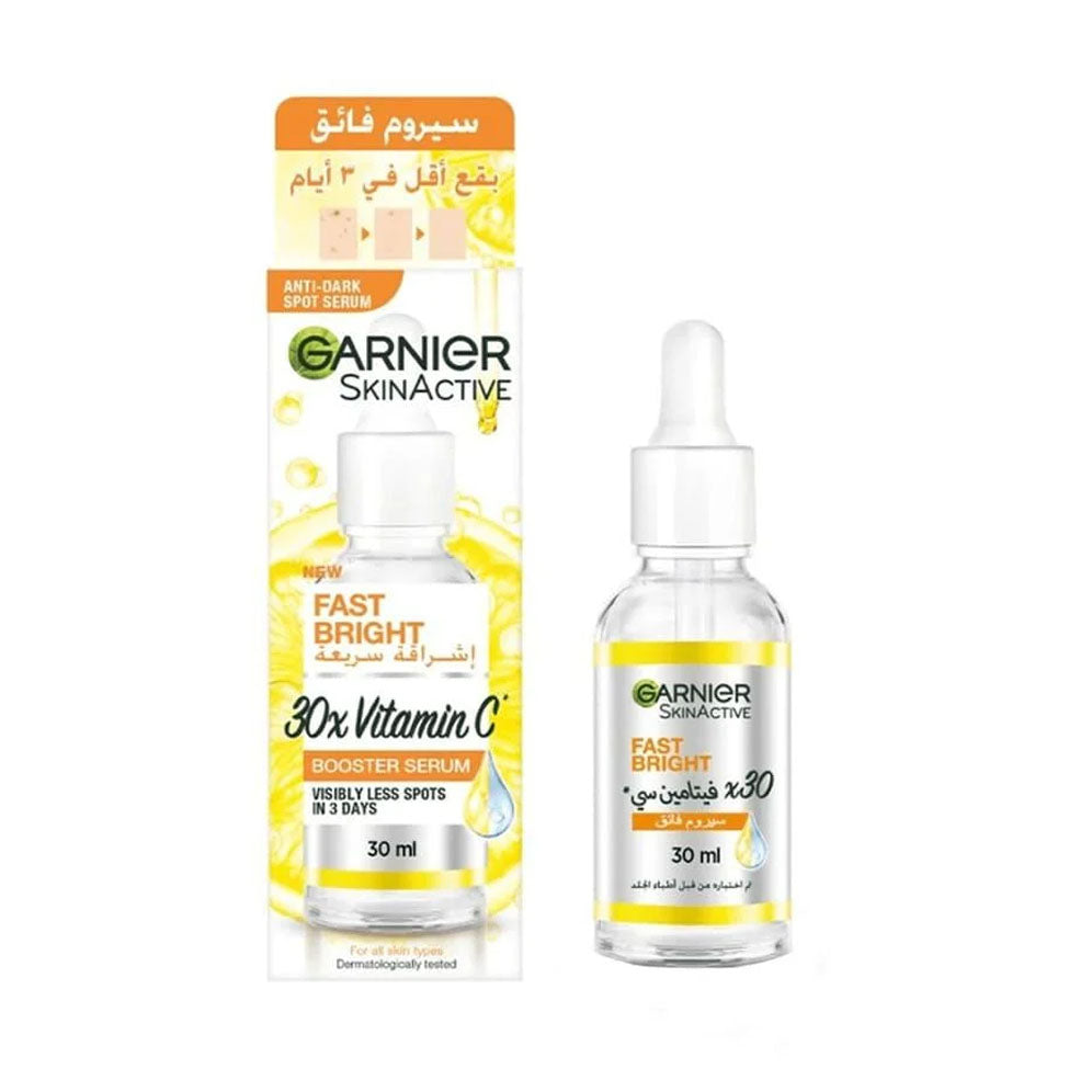 Garnier Skin Active Vitamin C Anti-Black Spot Face Serum 30x 30ml