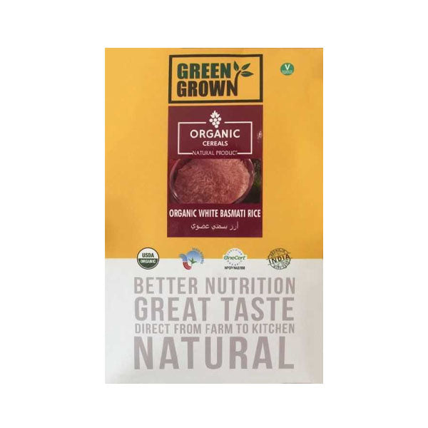 غرين غراون ارز بسمتي عضوي