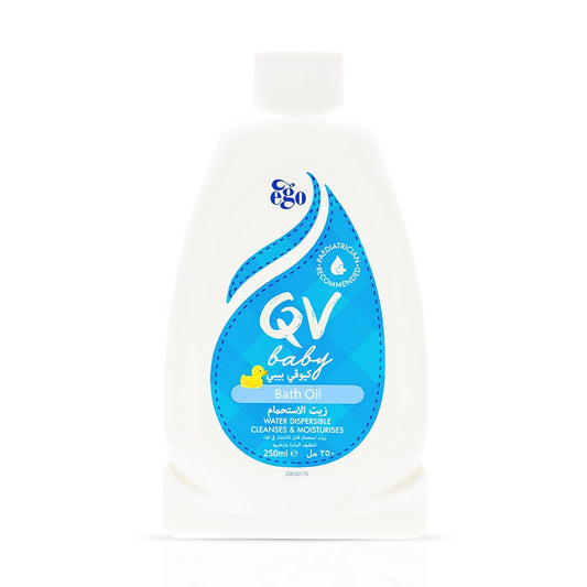 غسول QV للجسم زيت إستحمام منظف ومرطب