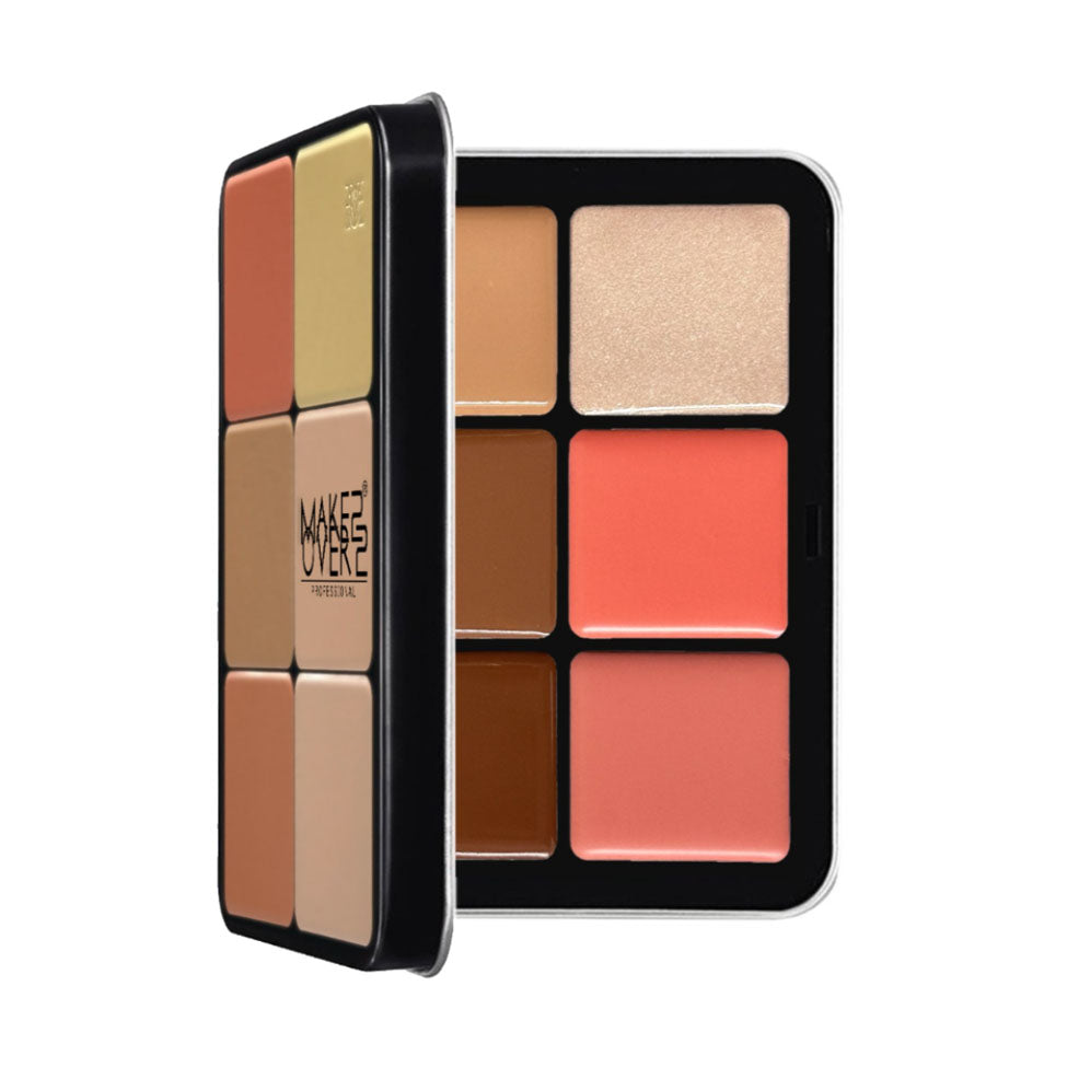 HD001 ميك اوفر22 باليت الوجه اتش دي سكين