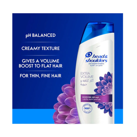 هيد اند شولدرز شامبو ضد القشرة اكثر كثافة 