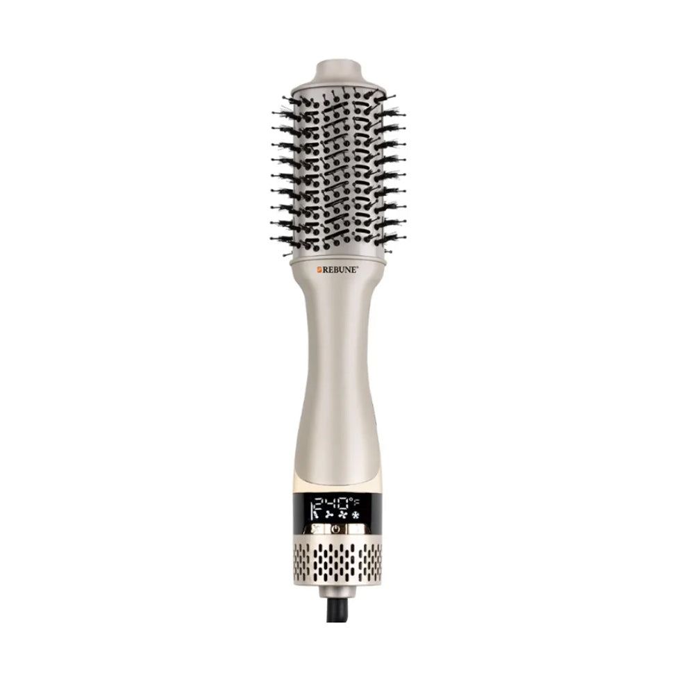 Rebune RE-2180 Professional Hair Dryer with Digital Display 1200W Silver