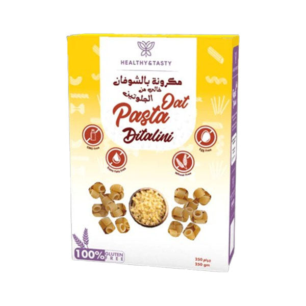 هيلثي اند تيستي معكرونة ديتاليني بالشوفان
