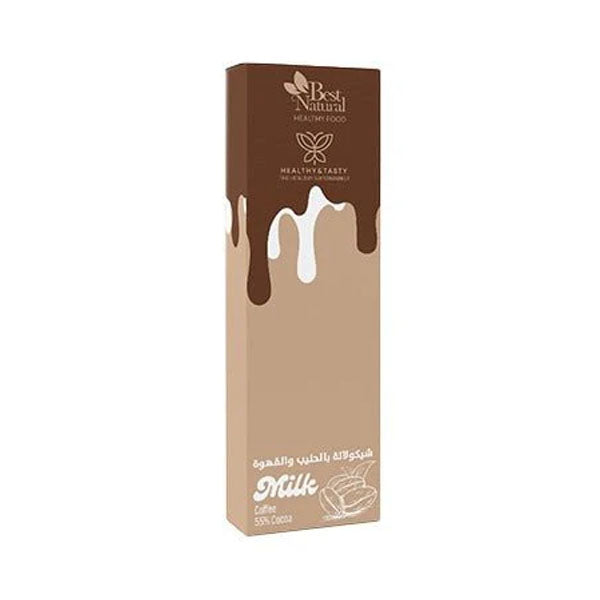 هيلثي اند تيستي شوكولاتة بالحليب كاكاو مع القهوة