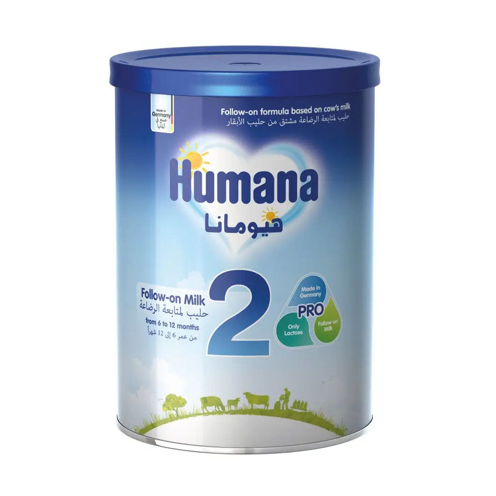 Humana 2 Baby Milk From 6 - 12 Months - 900 Gm