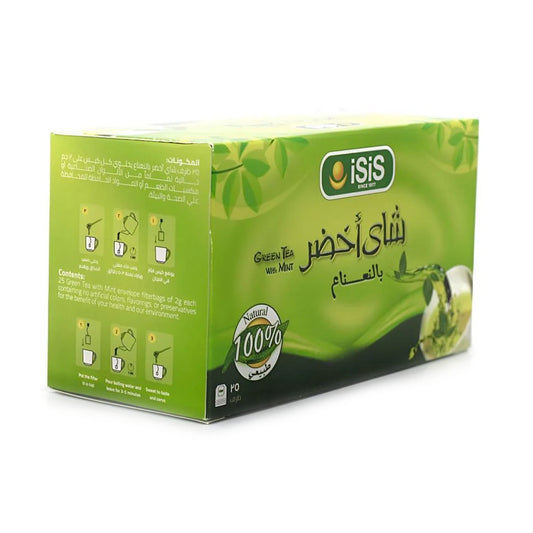 Isis Green Tea Mint 25 Tea Bags