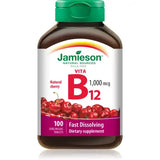 Jamieson Vita B 12 doses 1000 mcg quick-dissolving tablets 100 tablets