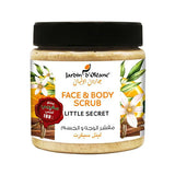 Garden Olean face and body scrub little secret 500 grams