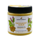 Garden Olean face and body scrub with grape seed oil and turmeric powder 500 ml