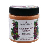 Jardin Orleans Face and Body Scrub with Apricot Oil and Tropical Saint - 500 ml