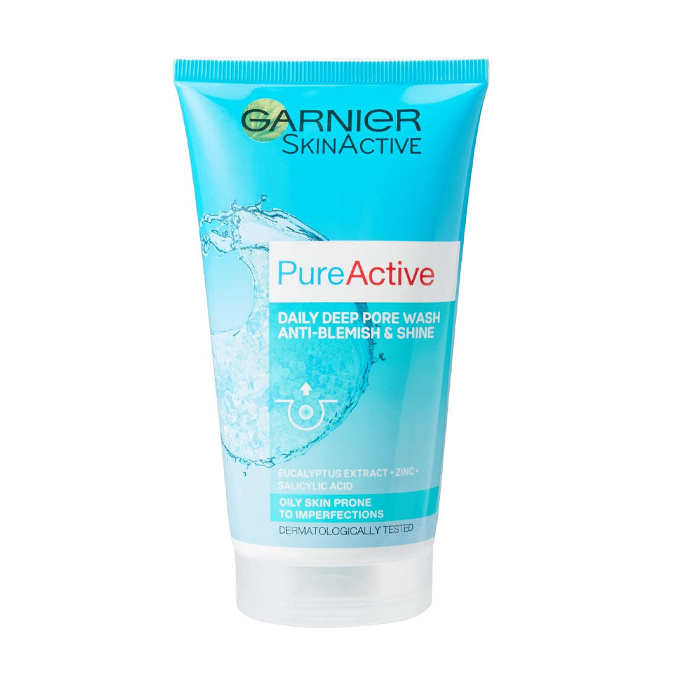 جارنييه بيور اكتف غسول يومي مقشر 150 مل