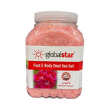 Global Star Dead Sea Salts for the body with roses, 2.8 km