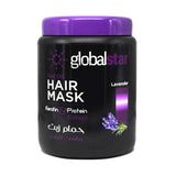 Global star protein and keratin extract mask - lavender - 1000 ml