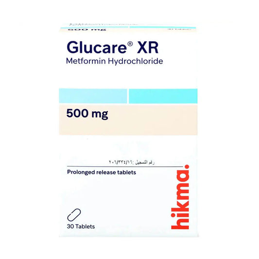 Glucare XR 500 mg 30 Tablet
