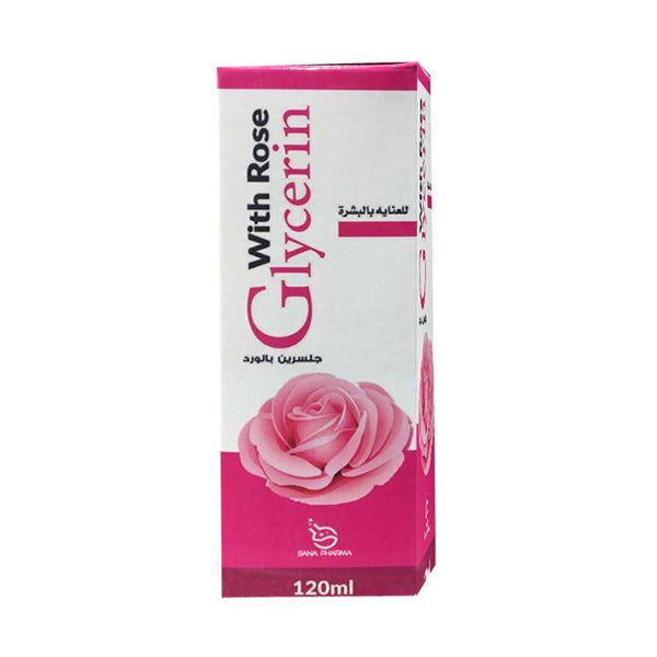 جلسرين سائل بالورد