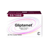 Gliptamet 50/1000 mg 56 tablets