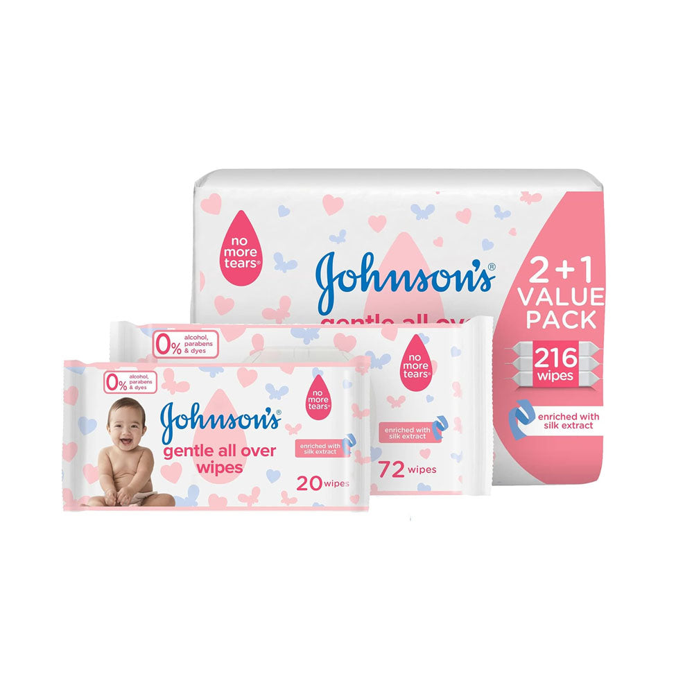 جونسون بيبي مناديل أطفال 