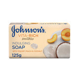 Johnson's Vita Rich Soap With Milk, Coconut And Peach Extract 125 Gm